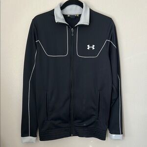 Under Armour Men's Black and Gray Performance Jacket